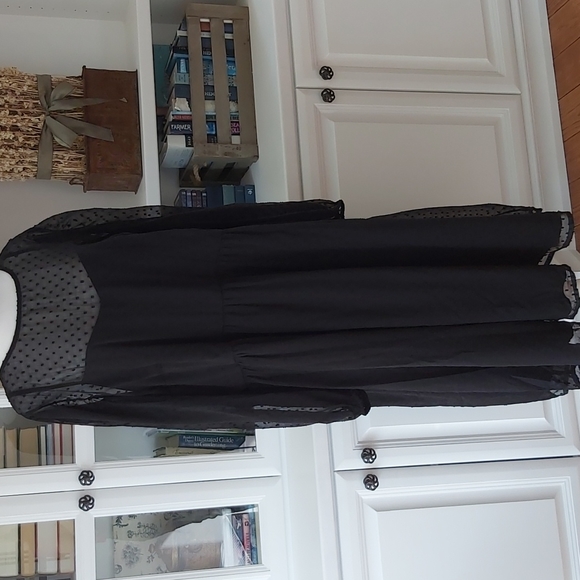 H&M Dresses & Skirts - H & M Divided Camisole Sheer Fabric Overlay and Open Back